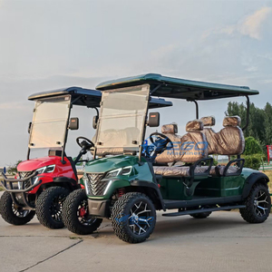 Carrito de Golf Eléctrico de 4 Ruedas con Estructura de Acero, Batería de Litio de Alta Calidad, Aire Acondicionado y 4 Asientos, Precio de Fábrica 2025 - Product Image 4