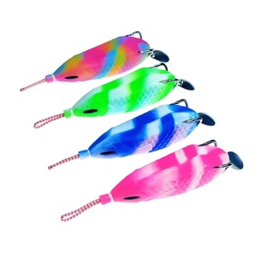 Nouvelle Leurre Artificiel Rigide Bionique en Silicone Flying Torndo Frog 2022 pour Pêche au Blackfish, à Longue Portée, pour la Pêche au Luya - Product Image 1