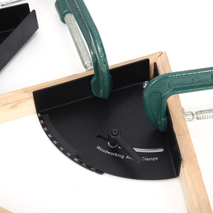 Nouvelle <span class=keywords><strong>pince</strong></span> d'angle droit en aluminium réglable pour le travail du bois, avec rapporteur pour une ajustement précis de l'angle, pour l'exportation - Product Image 1