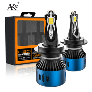 AKE R11 70W luces LED H7 faro personalizar 12V 6000K 7000Lm bombillo LED H1 H3 H4 H11 880 5202 9004 9005 9006 9012 con CANbus - Product Image 1