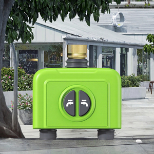 Temporizador de Riego Inteligente para Plantas de Interior/Exterior, Sistema de Control de Riego con Sensor de Lluvia, Funciona con Batería, 2 Zonas, para Jardín - Product Image 3