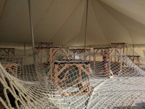 Hanging <strong>Climbing</strong> Outdoor Safety Net for Adult - Product Image 4