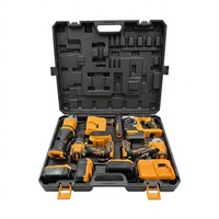 Vente directe d'usine - Kit combiné - Batterie lithium-ion - Moteur sans balais - Perceuse à percussion - Jeu d'embouts