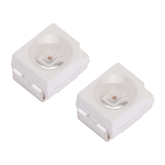 SMD 3528 850nm IR LED with 120 Degree Beam Angle GaAs Chip Water Clear Lens 0.04W/0.06W 2-Year Warranty
