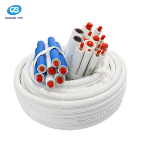 Kit de conduites en cuivre blanc PE pour mini-split 1/4 3/8 1/2, cuivre <span class=keywords><strong>pur</strong></span> à 99,9935 % pour une longue durée de vie des climatiseurs domestiques à gaz - Product Image 1
