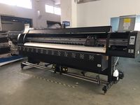 Imprimante à rouleaux UV Yinghe 3200W Eco Solven 10 pieds 3,2 m Utilise 2 têtes d'impression I3200U1 pour les matériaux de bannières/autocollants/bâches