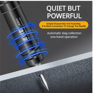 Pistola per Chiodi in Cemento, Alimentazione Manuale, Pistola per Chiodi Fai-da-Te, Silenziosa e Compatta per Soffitti - Product Image 5