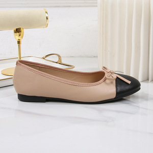 Babouches Femme Tendance en Gros – Chaussures d'Extérieur pour Femme, Sandales Plates Légères à Enfiler avec Patchwork, Chaussures <span class=keywords><strong>Bateau</strong></span> d'Été - Product Image 6