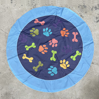NUEVO Diseño de Alfombra Antideslizante para Niños y Perros, Piscina de Baño Resistente y Gruesa, Juguetes Acuáticos para Mascotas para Verano y Exteriores