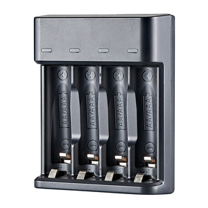 เครื่องชาร์จแบตเตอรี่ USB AA AAA รุ่นใหม่ล่าสุด BMAX 4 ช่อง ชาร์จแบตเตอรี่ <span class=keywords><strong>Ni</strong></span>-MH <span class=keywords><strong>1</strong></span>.<span class=keywords><strong>2V</strong></span> แบบสมาร์ท - Product Image 6