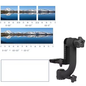 プロ仕様360度回転ジンバル三脚ヘッド（望遠レンズ用）、頑丈なカメラマウント（バードウォッチング、野生動物写真撮影用） - Product Image 3