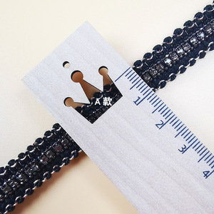 12mm eau diamant étroit dentelle garniture écologique maille <span class=keywords><strong>tissu</strong></span> avec perle décoration pour vêtements bricolage accessoires - Product Image 6