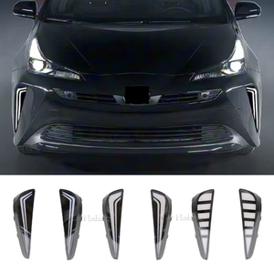 Para Toyota <span class=keywords><strong>Prius</strong></span> 2019 2020 2021 <span class=keywords><strong>2022</strong></span> 2023, Luz LED Diurna Blanca DRL con Cubierta de Luz Antiniebla e Intermitente Amarilla - Product Image 1