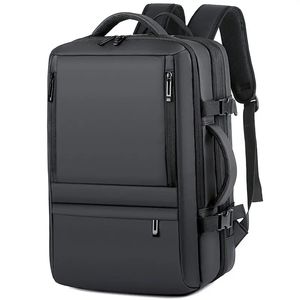 Sac à dos extensible de grande capacité, prix d'usine personnalisé, mode, haute qualité, Oxford, imperméable, sac d'école avec port USB - Product Image 1