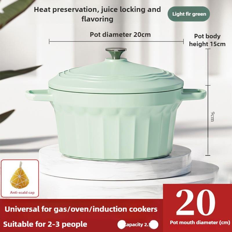 20cm vert sapin clair (livré avec un chapeau anti-brûlure)