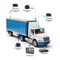 Système DVR 4G GPS ADAS 4/8 canaux, caméra de recul pour voiture, caméra embarquée, enregistreur vidéo 4/8 canaux pour camion, bus, gestion de flotte