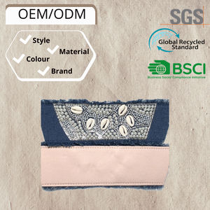 รองเท้าแตะสตรีกึ่งสำเร็จรูปใหม่ฤดูร้อนแวววาว - Product Image 4