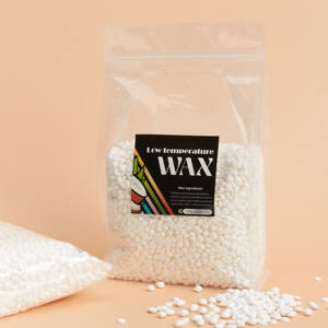 WaxNewK <span class=keywords><strong>2.2</strong></span> LB hiçbir reçine balmumu düşük erime noktası viskoz güçlü rahat kaymakam kavrama hindistan cevizi beyaz sert balmumu fasulye - Product Image 6
