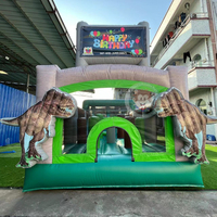 Parcours d'obstacles gonflable interactif pour le travail d'équipe, jeu de construction d'équipe, amusement pour enfants et adultes