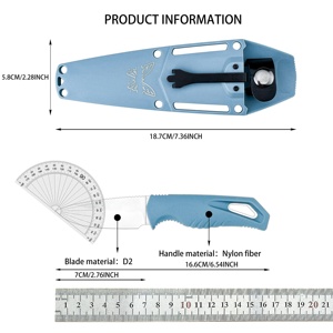 BM UNERCURRENT 18050 <b>Camping</b> OEM <b>Multi</b> functional Hunting Knife Outdoor EDC Mountaineering <b>Tool</b> Portable Fixed Knife - Product Image 6