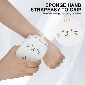 Éponge de bain exfoliante absorbante en mousse douce en forme d'animal de dessin animé pour bébés et enfants - Product Image 4