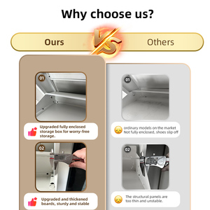 Simple <strong>Shoe</strong> Rack Ultra-thin Steel Flip Bucket Pace-Saving <strong>Small</strong> Package for Apartment Factory Wholesale Iron <strong>Shoe</strong> <strong>Cupboard</strong> - Product Image 6