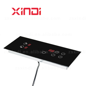 <span class=keywords><strong>Placa</strong></span> de Inducción Eléctrica de Cerámica Integrada Invisible de Acero Inoxidable, Montada en la Pared, con 4 Quemadores para Uso Doméstico - Product Image 5