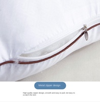 Oreiller en velours de plumes ultra doux personnalisé pour la protection du cou scientifique