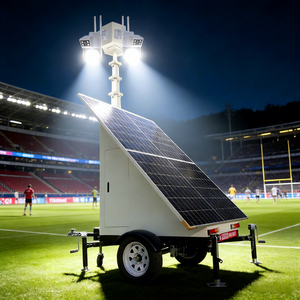 Rimorchio Mobile per <span class=keywords><strong>Sorveglianza</strong></span> con Riconoscimento Targhe per l'Ingresso di Comunità Protette - Product Image 2