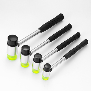 Martillo de goma de doble cabeza multiusos de grado Industrial, martillo de goma de poliuretano <span class=keywords><strong>para</strong></span> maquinista de <span class=keywords><strong>suelo</strong></span> personalizado - Product Image 1