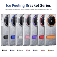Étui Huawei Mate X6 X5 X3 XT Ultimate en alliage d'aluminium, support, coque de protection antichoc, coque transparente en PC rigide pour pliage triple