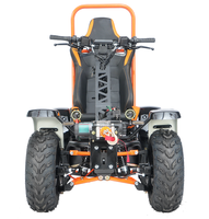 Scooter électrique Sumeide 3000WX4 60V 4x4 certifié CE, batterie lithium, 50 km/h, utilisation agricole, ATV, certifié COC EEC, capteur