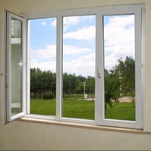 หน้าต่าง UPVC กระจกสามชั้นพร้อมม่านม้วน <span class=keywords><strong>มุ้งลวด</strong></span> หน้าต่างและประตู PVC สำหรับบ้าน<span class=keywords><strong>สำเร็จ</strong></span>รูป - Product Image 1