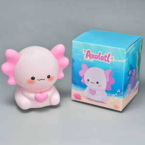 Silicone axolotl ánh sáng ban đêm thay đổi màu sắc dẫn ánh sáng ban đêm cho phòng ngủ bên cạnh giấc ngủ động vật dễ thương đèn cho trẻ em ánh sáng ban đêm nhà - Product Image 6