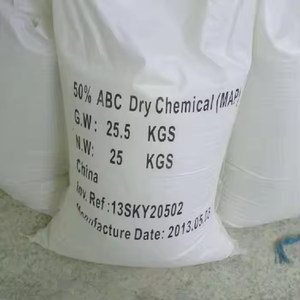 مسحوق إطفاء حرائق ABC جاف بالجملة، بتركيزات 20% 30% 40% 50% 75%، عبوة 25 كجم، مسحوق ABC مخصص لطراد الحريق - Product Image 1