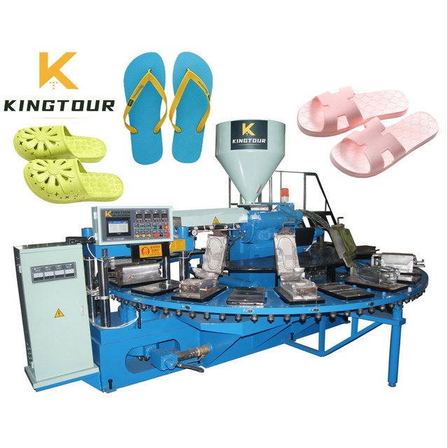 KT-618 Automatic One Color Plastic Slipper Making Machine for Shoe
