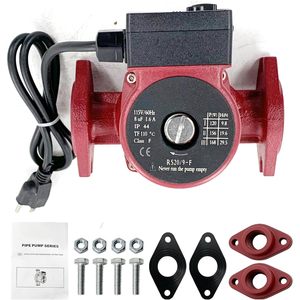 ปั๊มน้ำหมุนเวียน 1/6HP 115V 3 สปีด 33 GPM ระยะส่ง 29 ฟุต แบบหน้าแปลน 3/4 นิ้ว สำหรับระบบทำความร้อนแบบไฮโดรนิค - Product Image 5