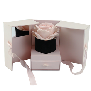 Wholesale Valentine'S Day Flower Box Cajas De Flores Double Door Cardboard I Love You Rose Flower Boxes For Bouquets