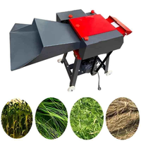 Professionnel 3 T/h tige de maïs écrasant cheval bovins et moutons coupe-paille humide et sec broyeur d'alimentation pétrissage Machine