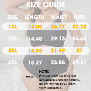 Culotte gainante taille haute sans couture en jersey tissé couleur unie pour femme, couvrance intégrale, rehausseur de hanches, contrôle <span class=keywords><strong>du</strong></span> ventre, effet push-up fessier - Product Image 6