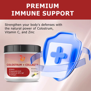 Poudre de collagène au colostrum la plus vendue avec supplément de colostrum pour renforcer les défenses de votre corps – Poudre de soutien immunitaire premium - Product Image 3