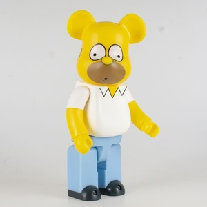 Figura <span class=keywords><strong>de</strong></span> acción articulada <span class=keywords><strong>de</strong></span> oso <span class=keywords><strong>Simpson</strong></span> Bearbricks <span class=keywords><strong>de</strong></span> edición alta, 400%, 28 cm, decorativa - Product Image 3