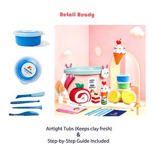 Argile à <span class=keywords><strong>modeler</strong></span> de qualité supérieure à faible teneur en bore, 24 couleurs, pour le développement de la petite enfance et les programmes post-écoliers - Product Image 4
