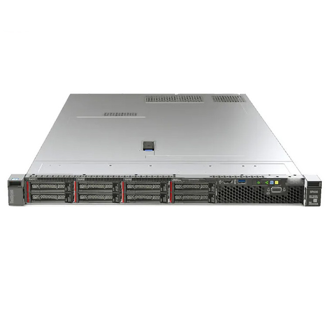 Original 1U Intel Xeon Processor DDR5 Server Lenovos ThinkSystem SR630 V3 Small Businesses Rack Server in Stock 3-Year Warranty