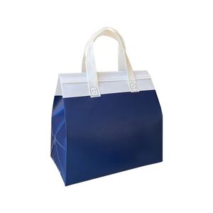 Disposable Nonwoven Aluminum Foil Cartoon Pattern Custom Insulated Foldable Portable Waterproof Food Delivery Cooler Thermal Bag - Product Image 1