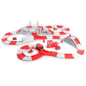 Jouet de train à glissière pour enfants, véhicule de piste de sauvetage à forte demande, aventure, quête, puzzle éducatif pour enfants, lien familial - Product Image 6