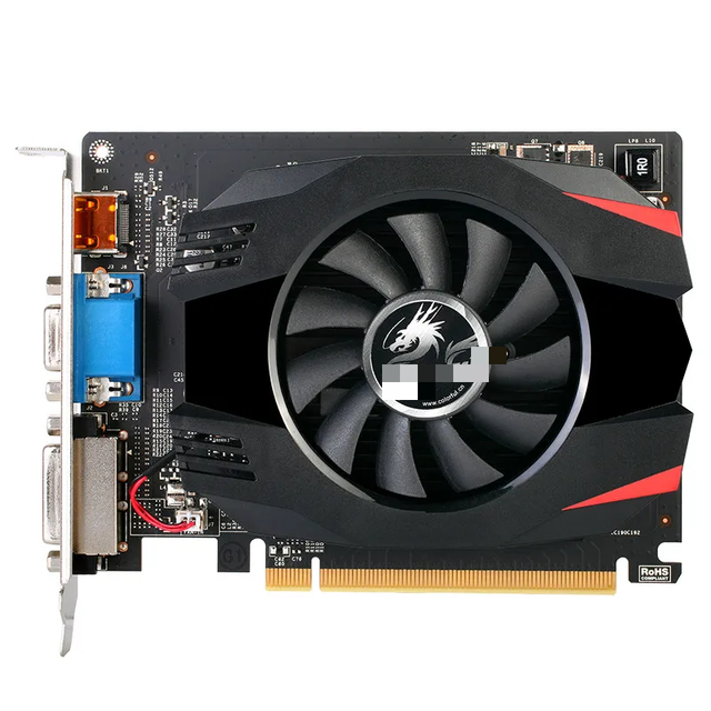 Cheap Price Hot Sale Graphic Cards GT710 2G/D3 Desktop Graphics Cards 1600MHz GDDR3 2GB 64 Bit