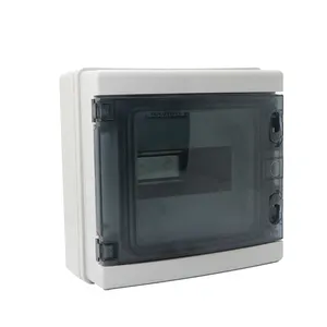 Cover Push-type Opening and Closing ABS PC Material IP65 Waterproof Distribution Box For Circuit Breaker
