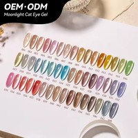 Kit de vernis à ongles gel effet œil de chat cristal clair de lune OEM/ODM – Fournisseur d'ongles personnalisés en marque privée