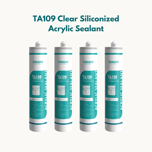 Scellant <span class=keywords><strong>acrylique</strong></span> transparent siliconé à base d'eau résistant aux intempéries de 300 ml, monocomposant, forte résistance d'étanchéité - Product Image 4